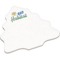 4" x 4" Die Cut Adhesive Notepad - Tooth